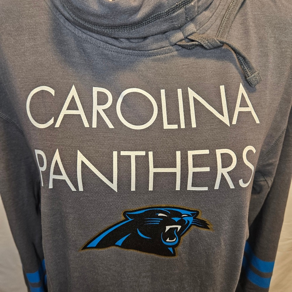 Nike Dri-Fit NFL Team‎ Apparel Small Panthers Pullover Shirt - Picture 2 of 9